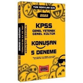 Yargı 2022 KPSS Genel Yetenek Genel Kültür Konuşan 5 Deneme