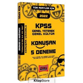 Yargı 2022 KPSS Genel Yetenek Genel Kültür Konuşan 5 Deneme