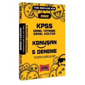 Yargı 2022 KPSS Genel Yetenek Genel Kültür Konuşan 5 Deneme