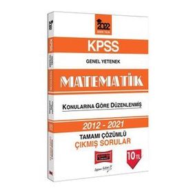 Yargı 2022 Kpss Genel Yetenek Matematik Tamami Çözümlü Çikmis Sorular