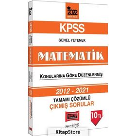 Yargı 2022 Kpss Genel Yetenek Matematik Tamami Çözümlü Çikmis Sorular