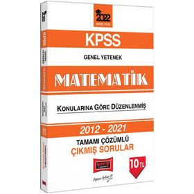 Yargı 2022 Kpss Genel Yetenek Matematik Tamami Çözümlü Çikmis Sorular