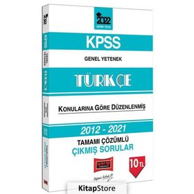 Yargı 2022 Kpss Genel Yetenek Türkçe Tamami Çözümlü Çikmis Sorular