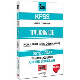 Yargı 2022 Kpss Genel Yetenek Türkçe Tamami Çözümlü Çikmis Sorular