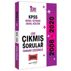 Yargı 2022 KPSS GY GK Lise Tamami Çözümlü Çikmis Sorular