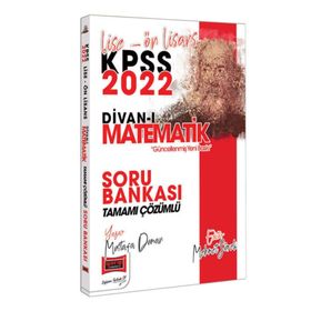Yargı 2022 Kpss Lise Ön Lisans Divan-i Matematik Tamami Çözümlü Soru Bankasi