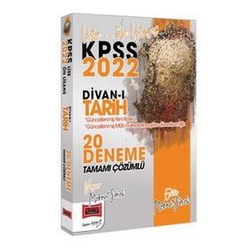 Yargı 2022 KPSS Lise Ön Lisans Divanı Tarih Tamamı Çözümlü 20 Deneme