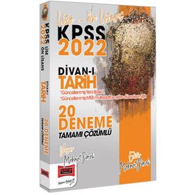 Yargı 2022 KPSS Lise Ön Lisans Divanı Tarih Tamamı Çözümlü 20 Deneme