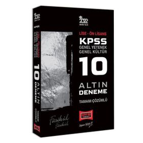 Yargı 2022 KPSS Lise Önlisans 10 Altın Fasikül Deneme Sınavı