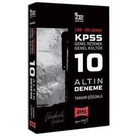 Yargı 2022 KPSS Lise Önlisans 10 Altın Fasikül Deneme Sınavı