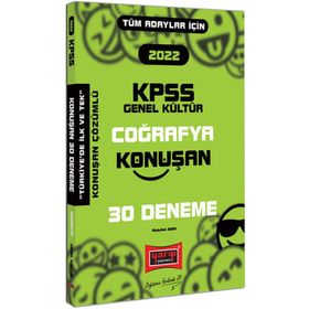 Yargı 2022 KPSS Tüm Adaylar İçin Genel Kültür Coğrafya Konuşan 30 Deneme
