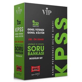 Yargı 2022 Kpss Vip Genel Yetenek Genel Kültür Lise Ön Lisans Modüler Soru Bankası