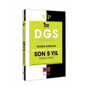 Yargı 2022 Vıp Dgs Sayisal Yetenek Sözel Yetenek Son 5 Yil Tamami Çözümlü Çikmis Sorular