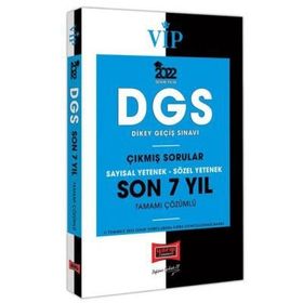 Yargı 2022 Vıp Dgs Sayisal Yetenek Sözel Yetenek Son 7 Yil Tamami Çözümlü Çikmis Sorular