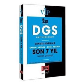 Yargı 2022 Vıp Dgs Sayisal Yetenek Sözel Yetenek Son 7 Yil Tamami Çözümlü Çikmis Sorular