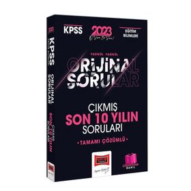 Yargı 2023 KPSS Eğitim Bilimleri Fasikül Fasikül Orjinal Son 10 Yılın Çıkmış Soruları ve Çözümleri