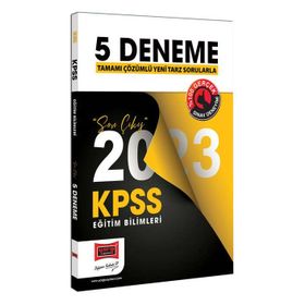 Yargı 2023 KPSS Eğitim Bilimleri Tamamı Çözümlü Son Çıkış 5 Deneme Sınavı