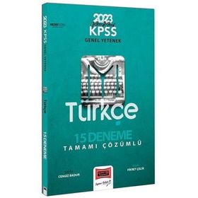 Yargı 2023 KPSS Genel Yetenek Hedef IYI Serisi Türkçe Tamamı Çözümlü 15 Deneme