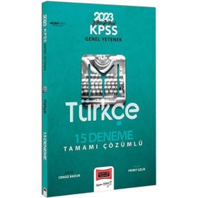 Yargı 2023 KPSS Genel Yetenek Hedef IYI Serisi Türkçe Tamamı Çözümlü 15 Deneme