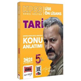 Yargı 2024 KPSS Lise Ön Lisans 5Yüz Ekibi Tarih Çıkmış Sorularla Desteklenmiş Konu Anlatımı
