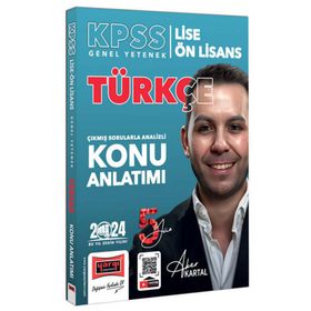 Yargı 2024 KPSS Lise Ön Lisans 5Yüz Ekibi Türkçe Çıkmış Sorularla Desteklenmiş Analizli Konu Anlatımı