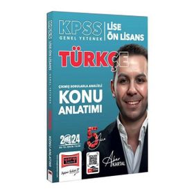 Yargı 2024 KPSS Lise Ön Lisans 5Yüz Ekibi Türkçe Çıkmış Sorularla Desteklenmiş Analizli Konu Anlatımı