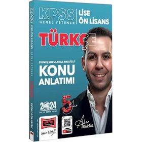 Yargı 2024 KPSS Lise Ön Lisans 5Yüz Ekibi Türkçe Çıkmış Sorularla Desteklenmiş Analizli Konu Anlatımı