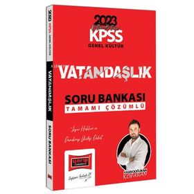 Yargı Yayınevi 2023 KPSS Genel Kültür Vatandaşlık Tamamı Çözümlü Soru Bankası