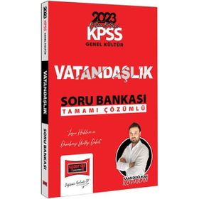Yargı Yayınevi 2023 KPSS Genel Kültür Vatandaşlık Tamamı Çözümlü Soru Bankası