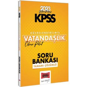 Yargı Yayınevi 2023 KPSS Genel Kültür Vatandaşlık Tamamı Çözümlü Soru Bankası