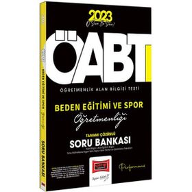 Yargı Yayınevi 2023 KPSS ÖABT Beden Eğitim ve Spor Öğretmenliği Tamamı Çözümlü Soru Bankası