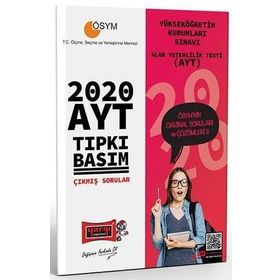 Yargı Yayınları 2020 AYT Tıpkı Basım Çıkmış Sorular