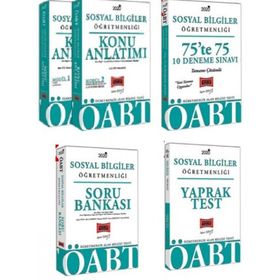 Yargı Yayınları 2020 ÖABT Sosyal Bilgiler Öğretmenliği Alan Eğitimi Seti