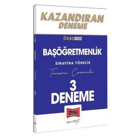 Yargı Yayınları 2022 Başöğretmenlik Sınavına Yönelik Tamamı Çözümlü Kazandıran 3 Deneme