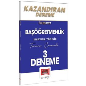 Yargı Yayınları 2022 Başöğretmenlik Sınavına Yönelik Tamamı Çözümlü Kazandıran 3 Deneme