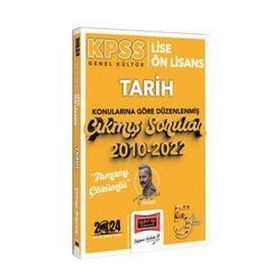 Yargı Yayınları 2022 KPSS Genel Kültür Tarih Konularına Göre Düzenlenmiş Tamamı Çözümlü Çıkmış Sorular