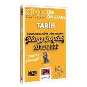 Yargı Yayınları 2022 KPSS Genel Kültür Tarih Konularına Göre Düzenlenmiş Tamamı Çözümlü Çıkmış Sorular