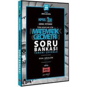 Yargı Yayınları 2022 Kpss Genel Yetenek Son Düzlük Matematik Geometri Tamamı Çözümlü Soru Bankası