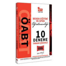Yargı Yayınları 2022 ÖABT Beden Eğitimi ve Spor Öğretmenliği Tamamı Çözümlü 10 Deneme