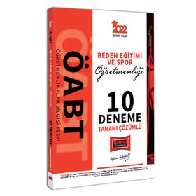 Yargı Yayınları 2022 ÖABT Beden Eğitimi ve Spor Öğretmenliği Tamamı Çözümlü 10 Deneme