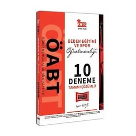 Yargı Yayınları 2022 ÖABT Beden Eğitimi ve Spor Öğretmenliği Tamamı Çözümlü 10 Deneme