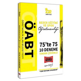 Yargı Yayınları 2022 ÖABT Beden Eğitimi ve Spor Öğretmenliği Tamamı Çözümlü 10 Deneme