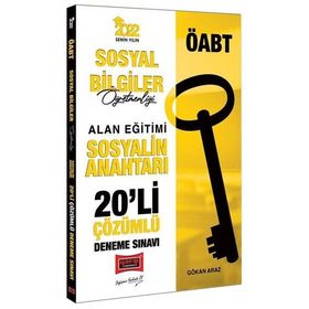 Yargı Yayınları 2022 ÖABT Sosyal Bilgiler Öğretmenliği Sosyalin Anahtarı Çözümlü 20'li Deneme