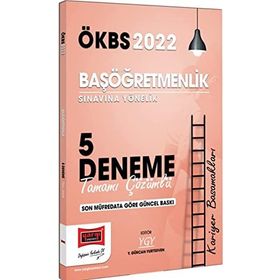 Yargı Yayınları - 2022 ÖKBS Milli Eğitim Bakanlığı Başöğretmenlik Sınavına Yönelik Tamamı Çözümkü 5 Deneme