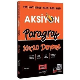 Yargı Yayınları 2022 Tyt Ayt Kpss Ales Dgs Msü Aksiyon Paragraf 10x20 Deneme