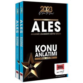 Yargı Yayınları 2023 ALES Sayısal ve Sözel Konu Anlatımlı Set 2 Cilt