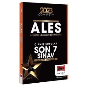Yargı Yayınları 2023 ALES Tamamı Çözümlü Çıkmış Sınav Soruları Son 7 Sınav