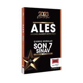 Yargı Yayınları 2023 ALES Tamamı Çözümlü Çıkmış Sınav Soruları Son 7 Sınav