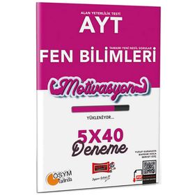 Yargı Yayınları - 2023 AYT Fen Bilimleri 5x40 Deneme