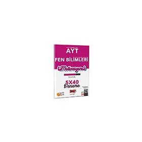 Yargı Yayınları - 2023 AYT Fen Bilimleri 5x40 Deneme